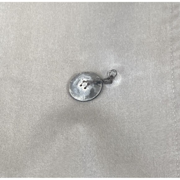 Vintage CLIPPER MIST Men's Size 38 Reg Gray Trench Over Coat w/ Zip-Out Liner - Picture 13 of 16